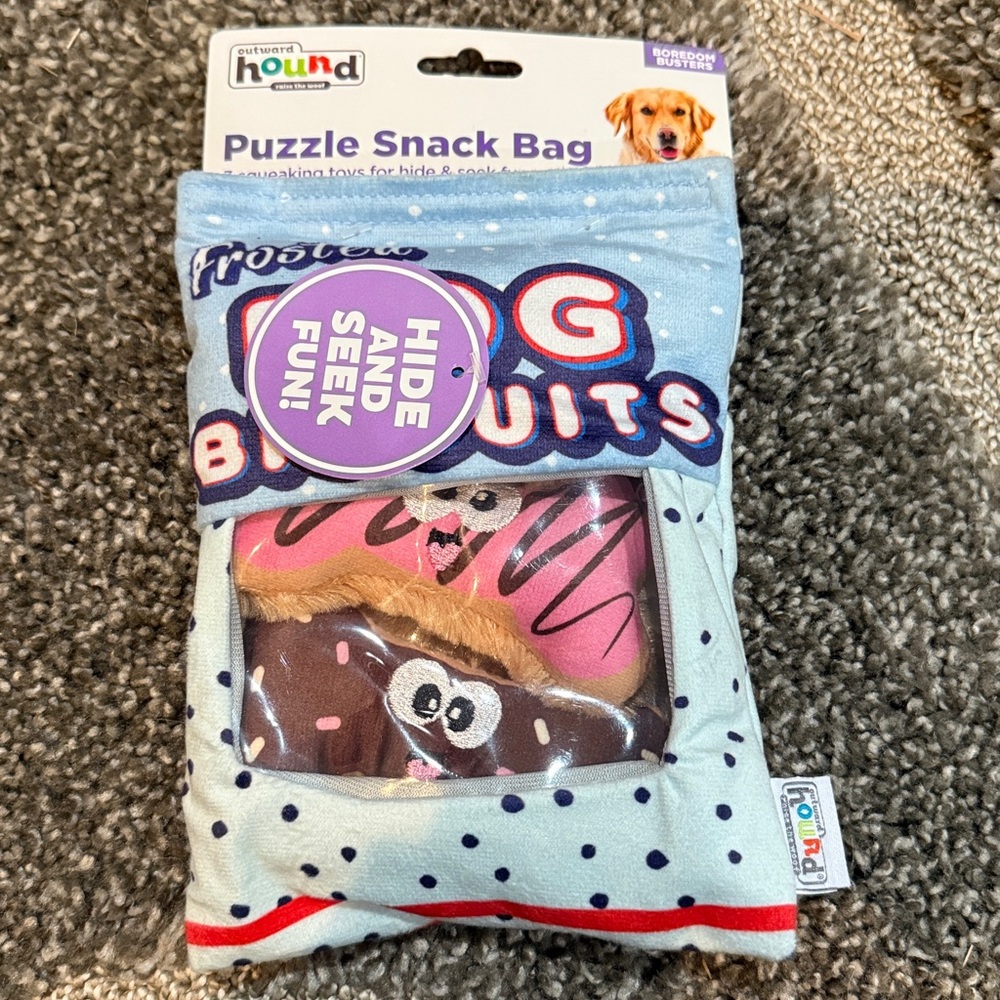 NEW. Outward Hound Hide and Seek Dog Toys.